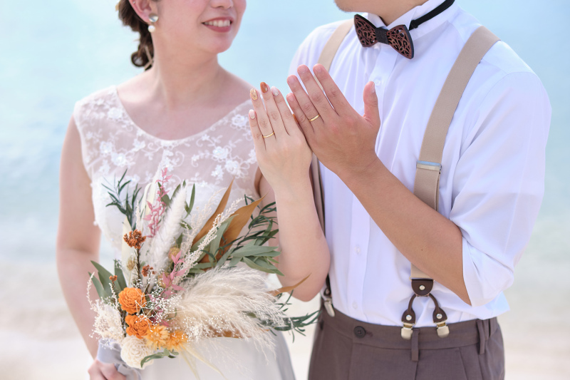 指輪を主役に☆