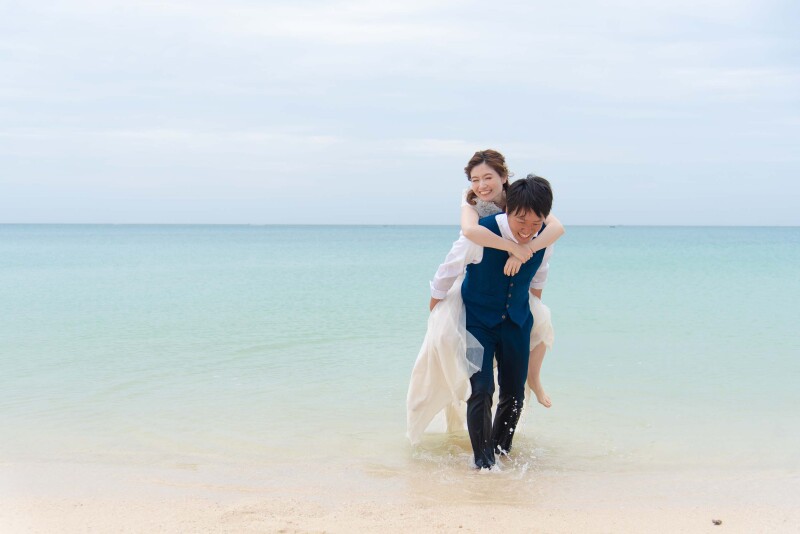 おんぶショット♪