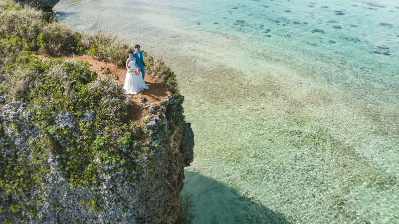 ドローンフォトから撮影スタート＊