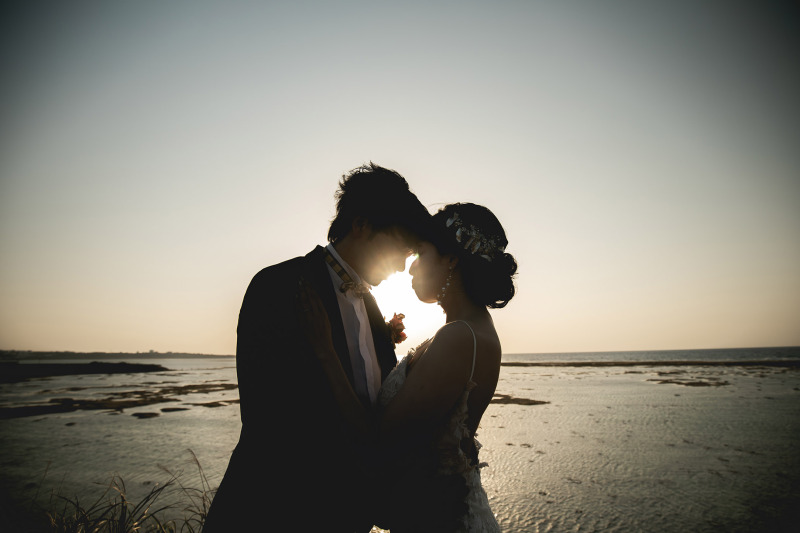 サンセット×シルエットフォト