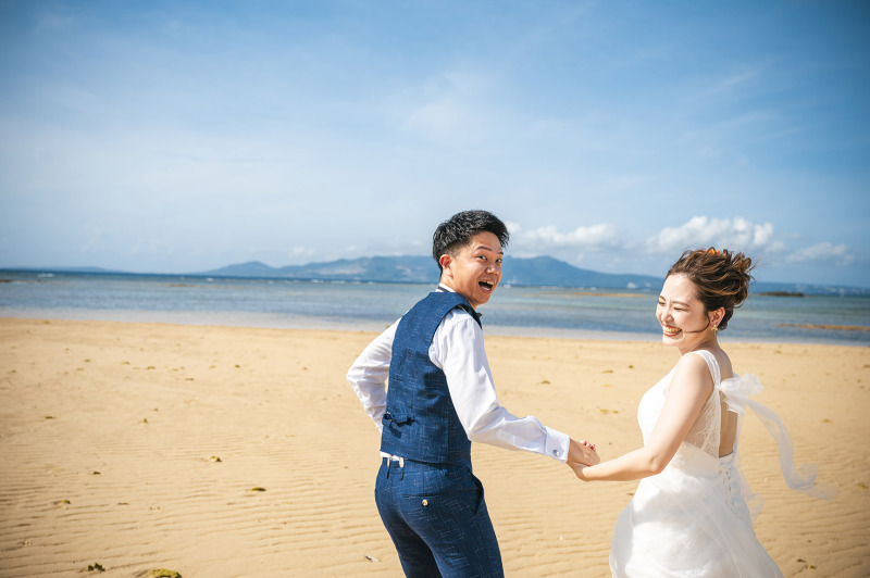 無邪気に走り出す