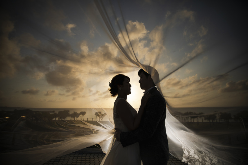 ベールに包まれて♡