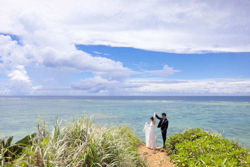 海を眺めながら