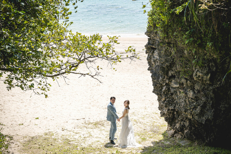 おふたりと自然を切り取って