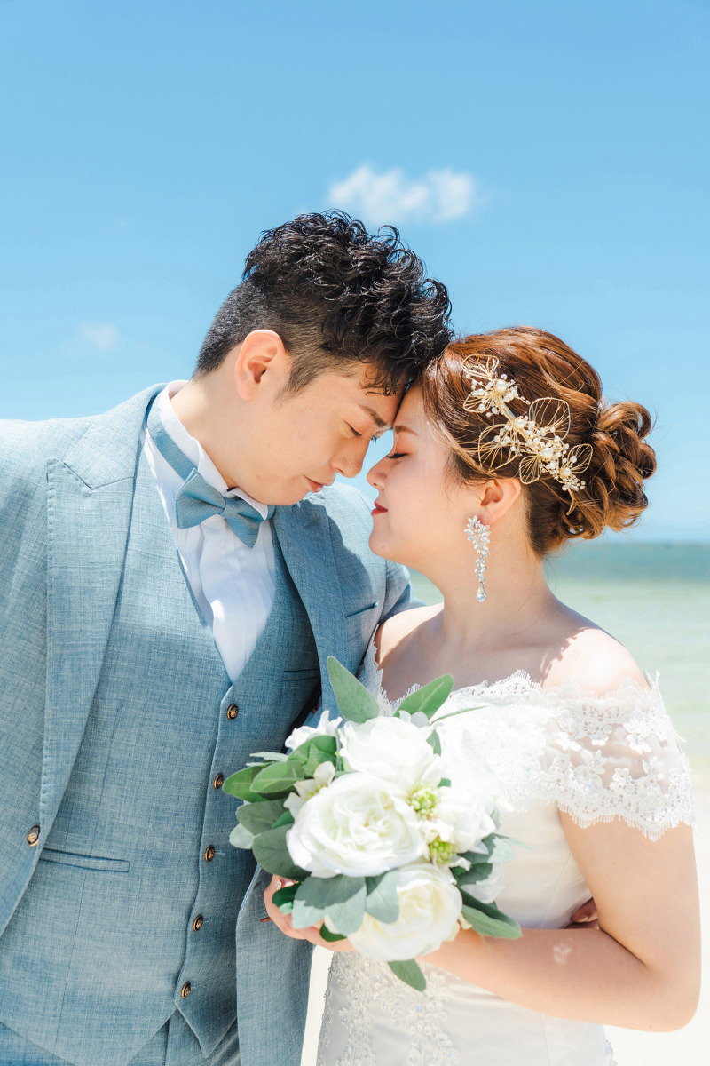 おでこコツン☆