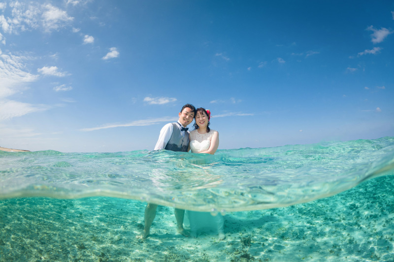 最後は水中撮影*