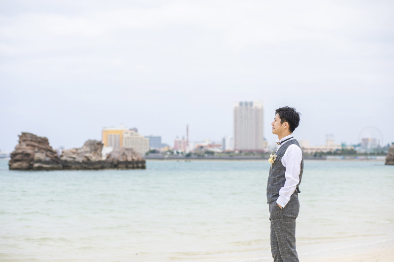 新郎様ソロショット