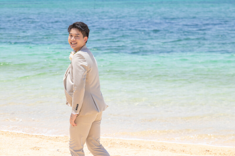 新郎様のソロショット！