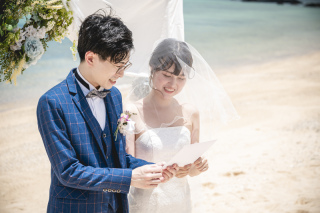 南国の挙式撮影