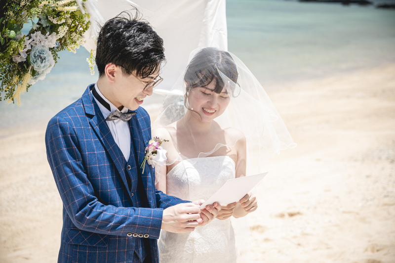 南国の挙式撮影