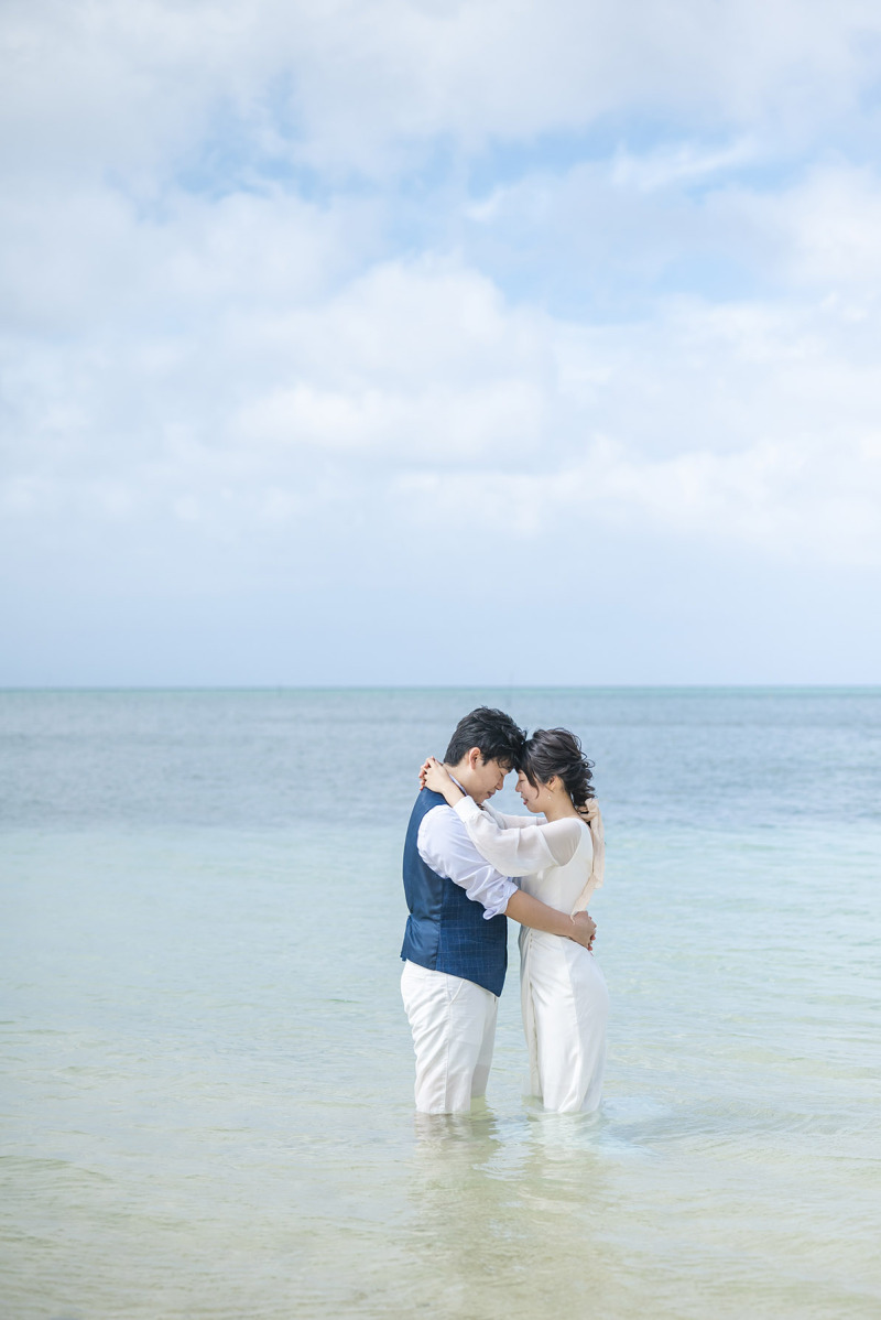 おでこをあわせて＊