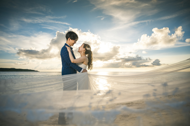 サンセットに照らされる愛