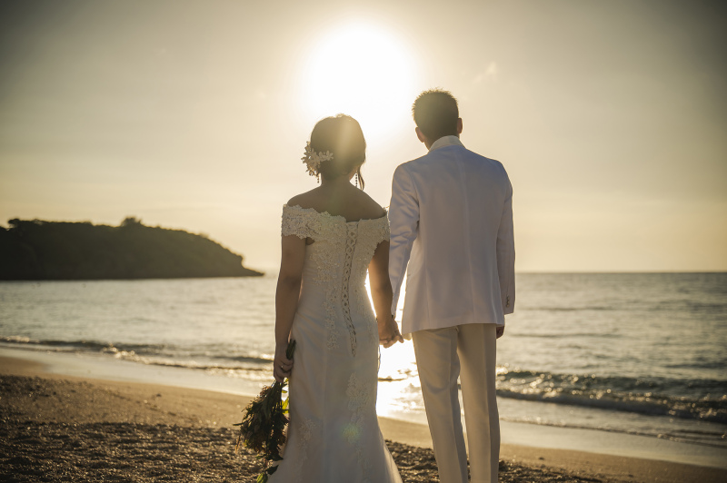 サンセットで幸せな時間を♩