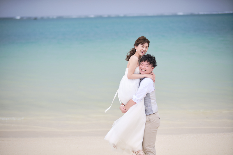 最後は抱き上げフォト*