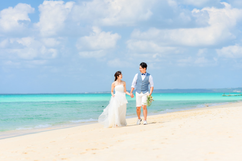 美しいビーチでナチュラルフォト♪