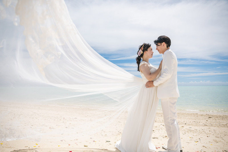 ロングベールに包まれて*