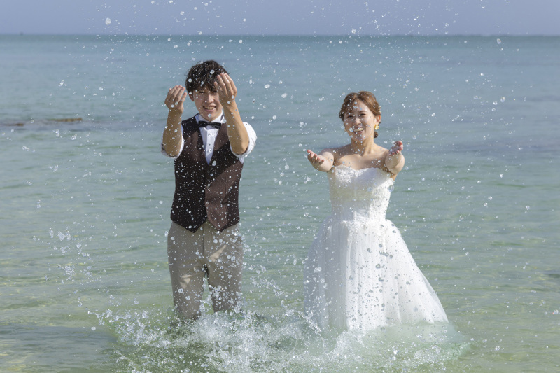 バシャバシャ！