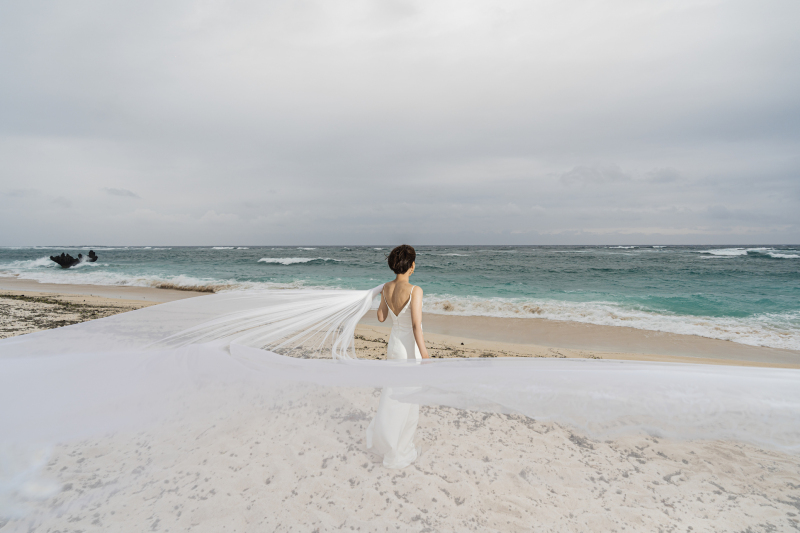 ロングベールを靡かせて＾＾