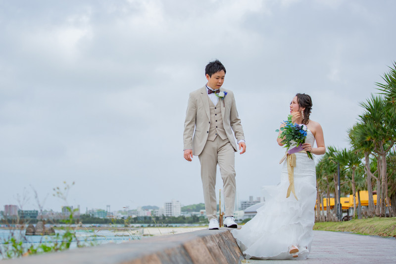 海沿いを・・・