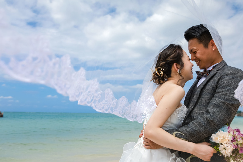 ベールに包まれて♡