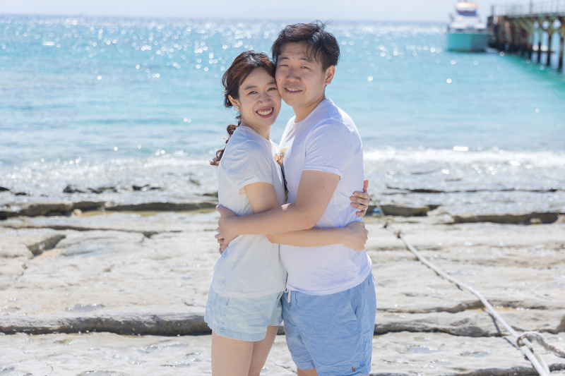 最後はペアルックフォト♪