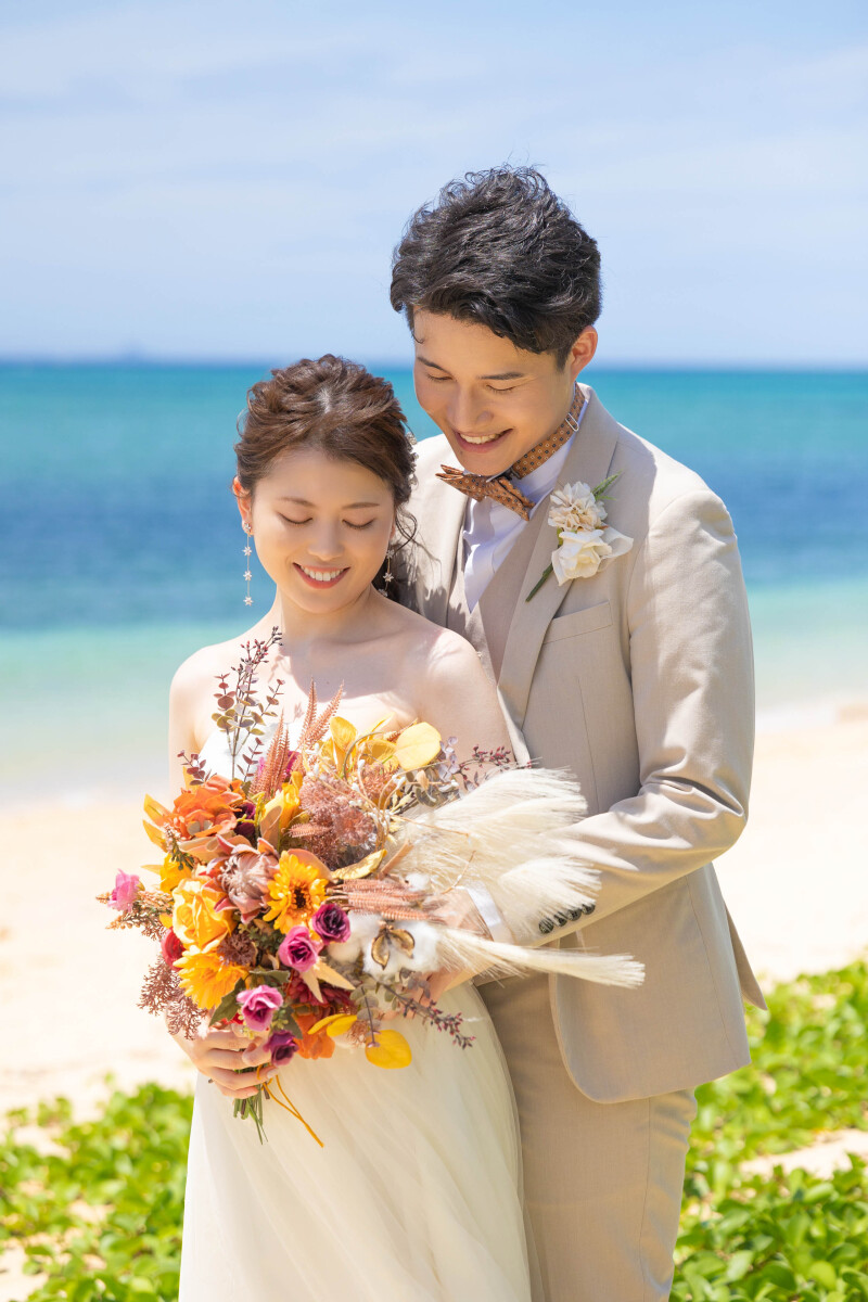 おふたりで同じところを見つめて・・