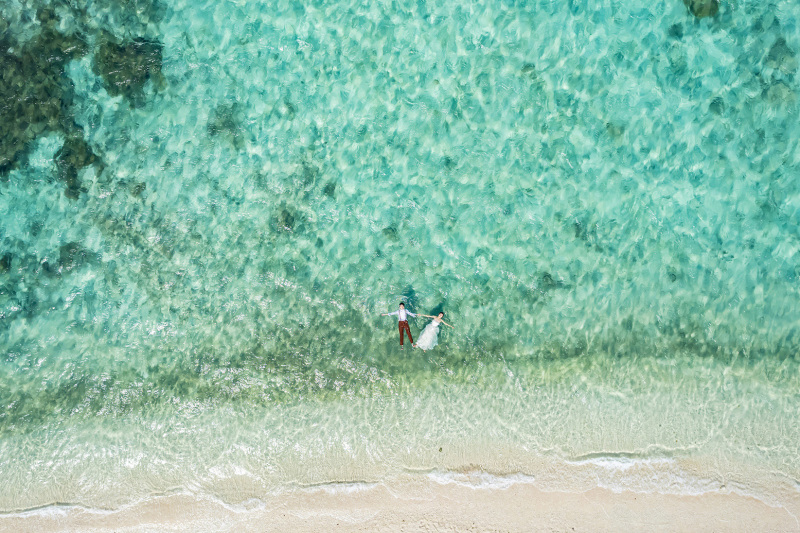 ウォーターイン×ドローン