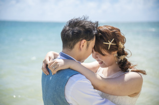 青い海！広い空！