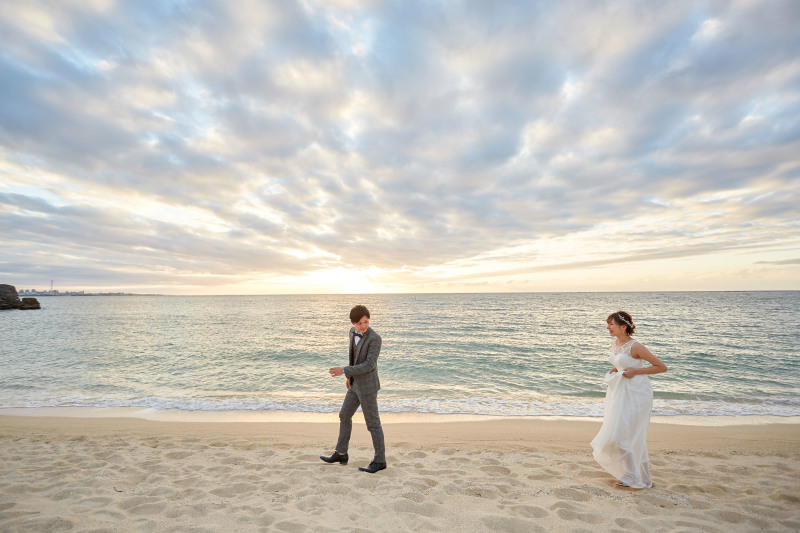 雄大な空の下で...
