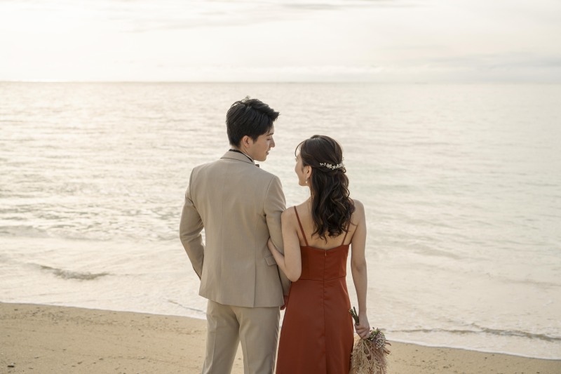 沖縄でウェディングフォト