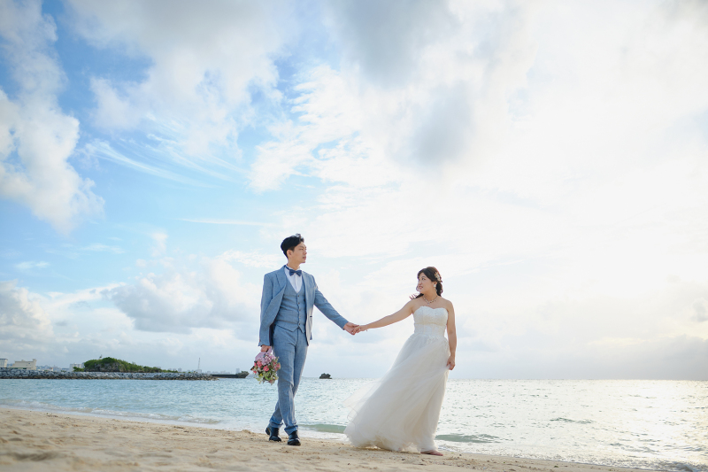 ビーチ撮影スタート♪