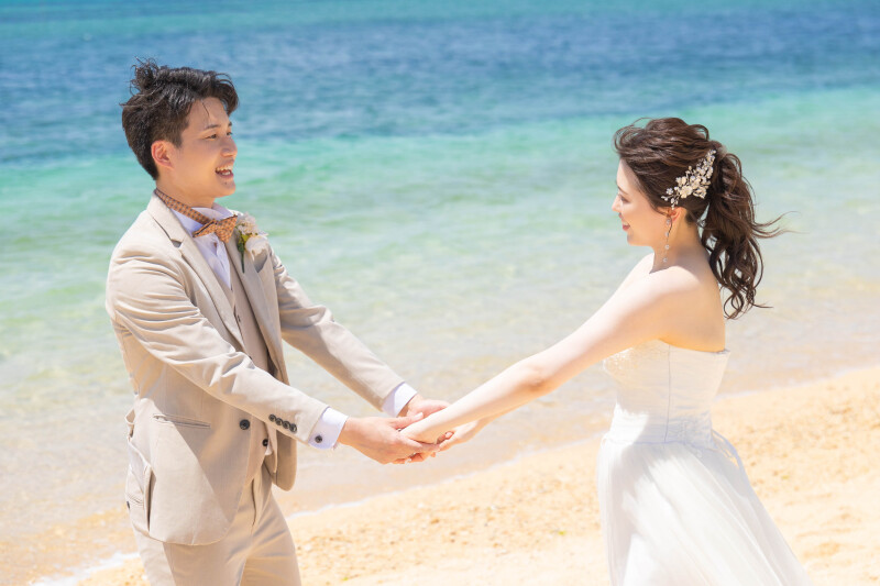 仲良く手を繋いで♪