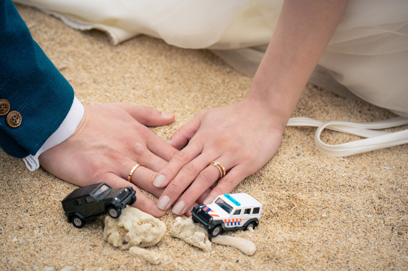 ミニカーと一緒に＊