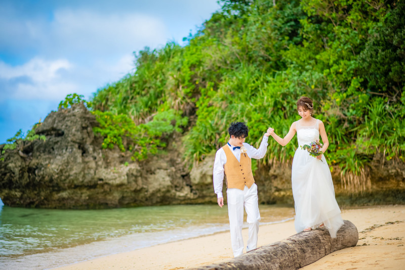 ビーチ×流木☆