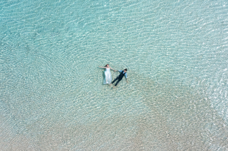 最後は上空から*