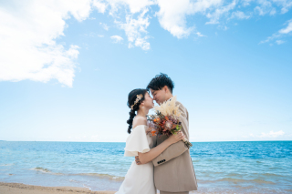 ビーチ＋ドローン