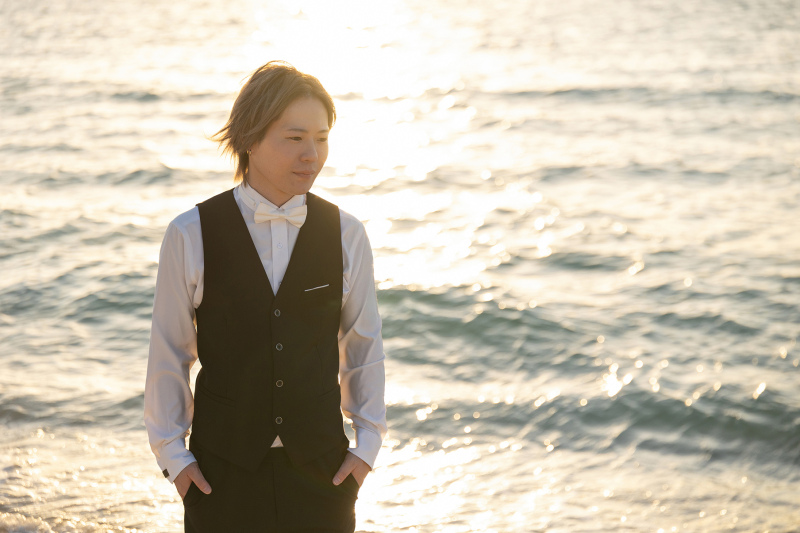 新郎様ソロショット