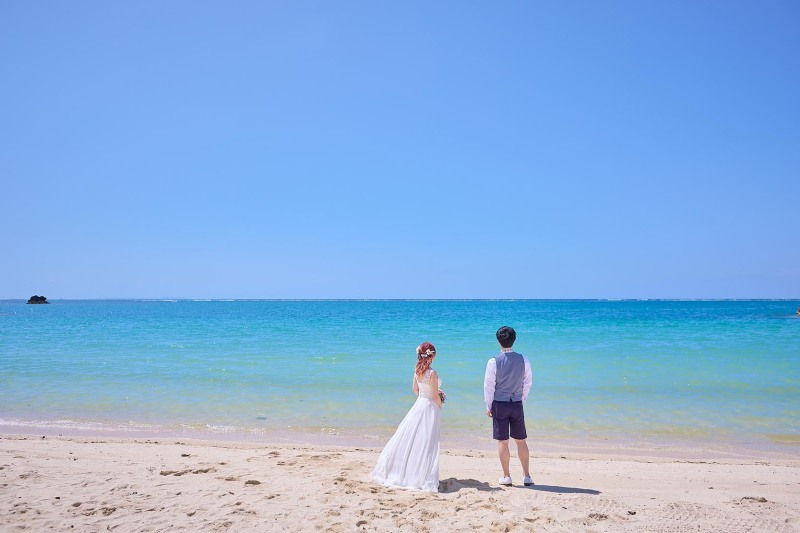 沖縄の絶景をふたり占め*