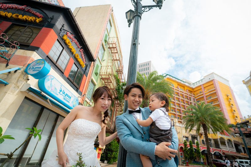 カラフルな建物たち