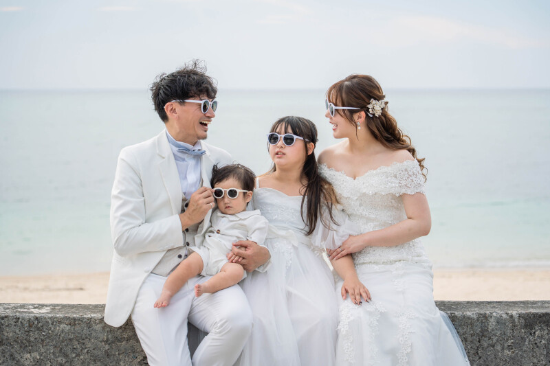 家族撮影からスタート！