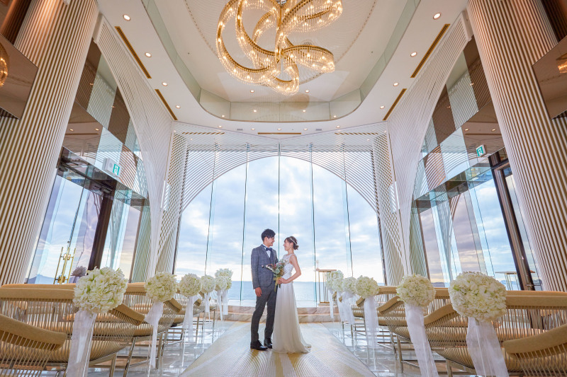 チャペル撮影からスタート＊