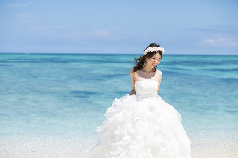 新婦様のソロショットもこだわりある1枚を*