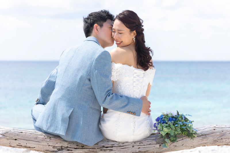 ほっぺに・・・♡