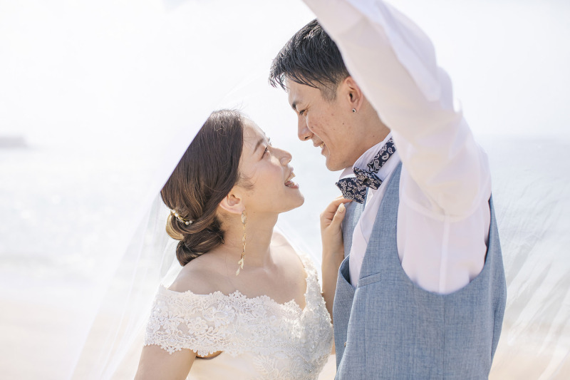 ベールに包まれて♡