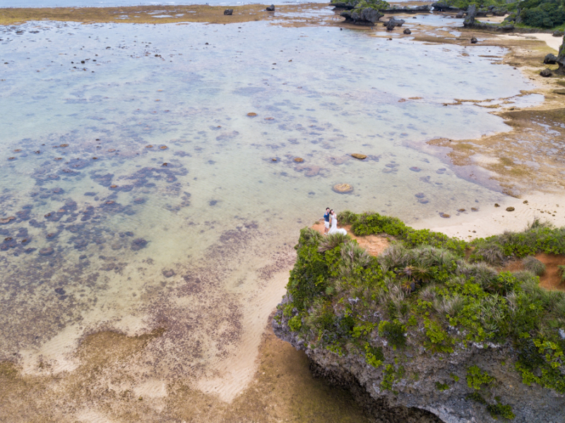 ☆★☆崖×海×ドローンフォト☆★☆