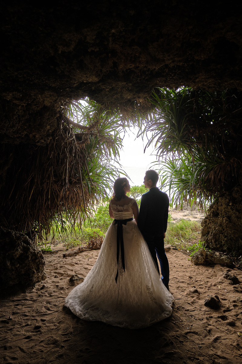 光と影のコントラスト