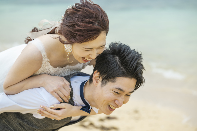 最後はおんぶで!