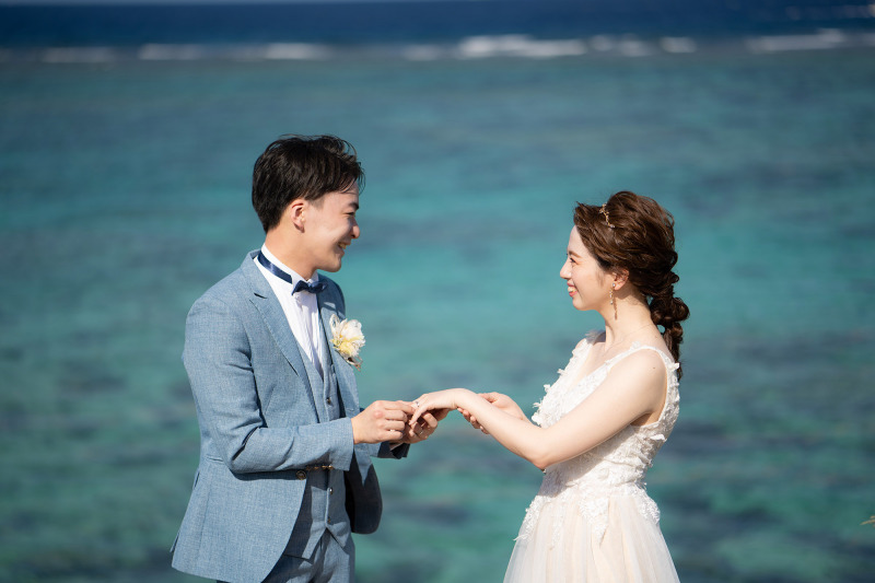 プロポーズシーンを再現＊