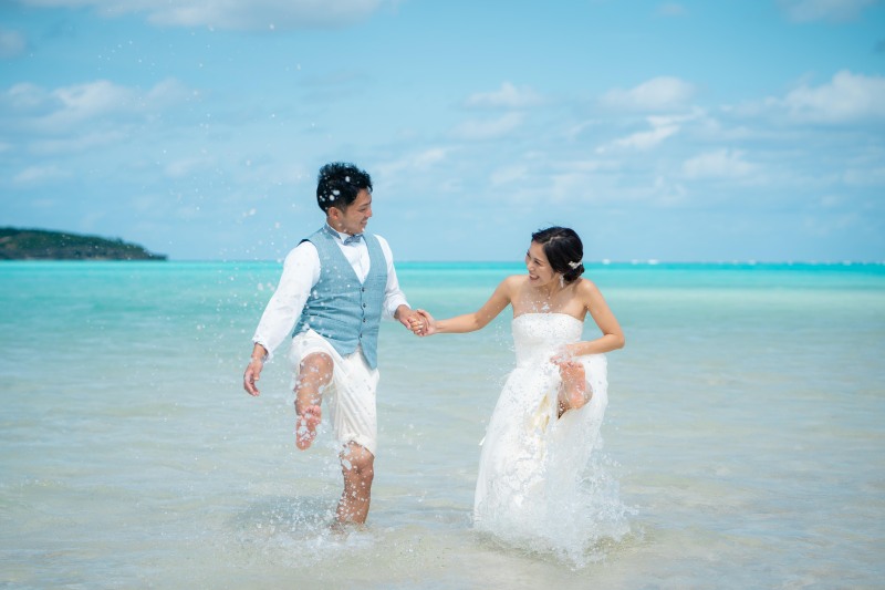 大人の水遊び^^