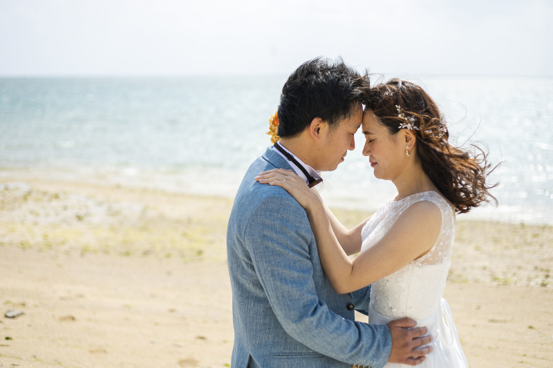 背景の海が煌くSHOT☆